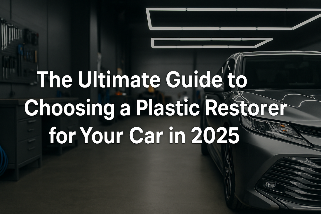 plastic restorer for car, trim restorer