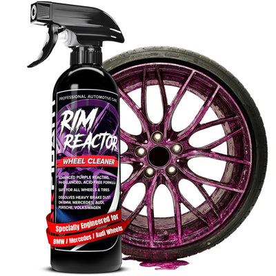 Rim Reactor Wheel Cleaner Gel - Brake Dust Remover (No-Scrub for Most Washes)