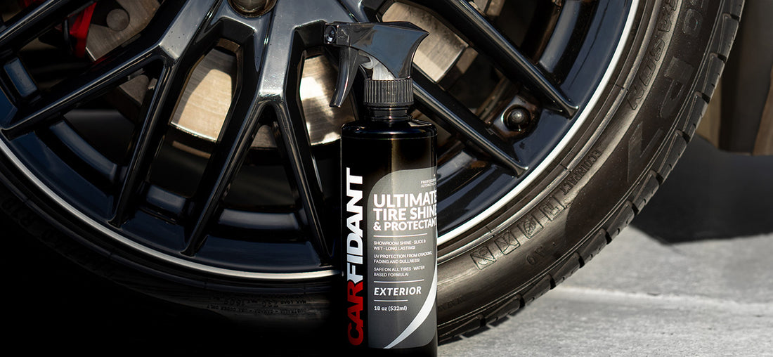 How to Achieve a Long-Lasting Shine with Carfidant Tire Shine Spray