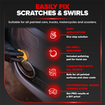 Carfidant Car Scratch Remover - Ultimate Car Scratch Remover - Polish & Paint Restorer - Carfidant