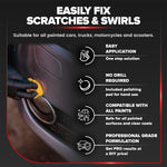 Carfidant Black Car Scratch Remover - Ultimate Scratch and Swirl Remover for Black and Dark Paints - Carfidant