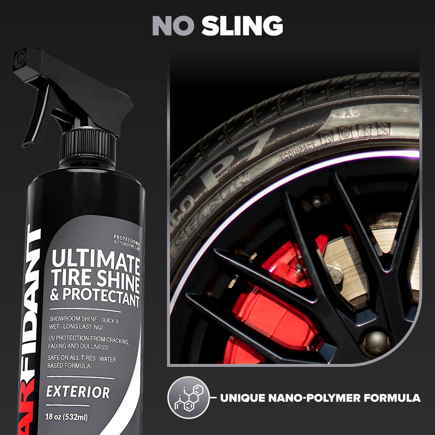 Ultimate Tire Shine Spray