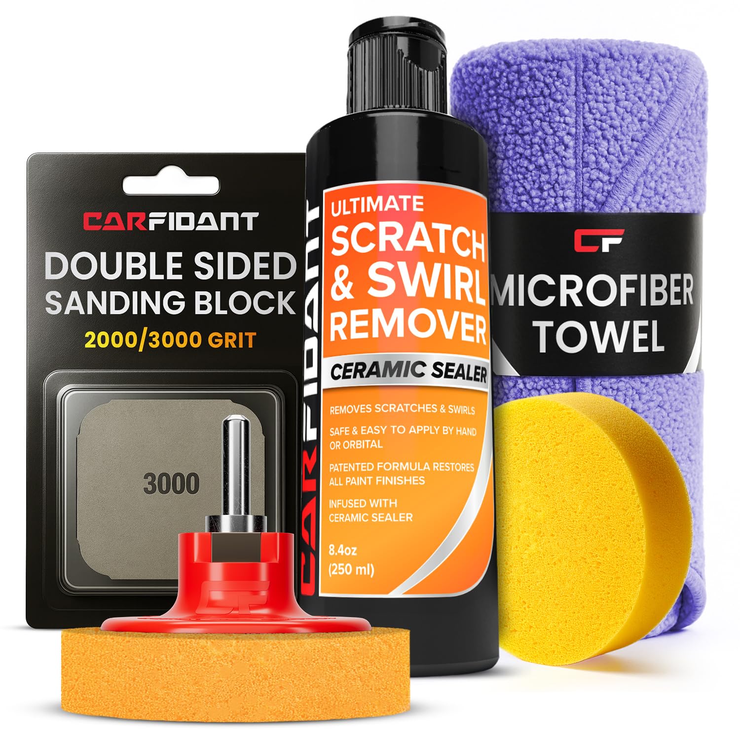 Car Scratch Remover Kit – Fix Deep Paint Scratches | Carfidant