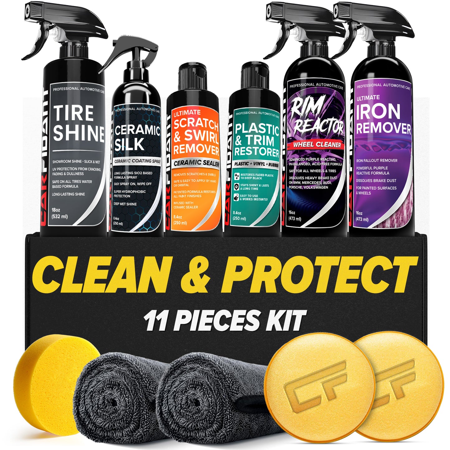 Carfidant Ultimate Clean & Protect Kit