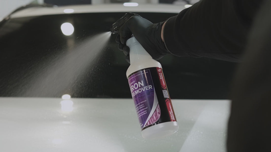 carfidant iron remover for car detailing