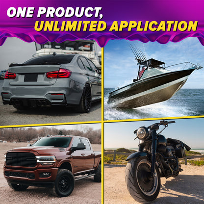 Iron Remover Car Detailing – Iron Decon Spray, Pulls Out Brake Dust, Rust & Fallout - Contaminant Removal for Car Paint & Wheels, pH Neutral Formula