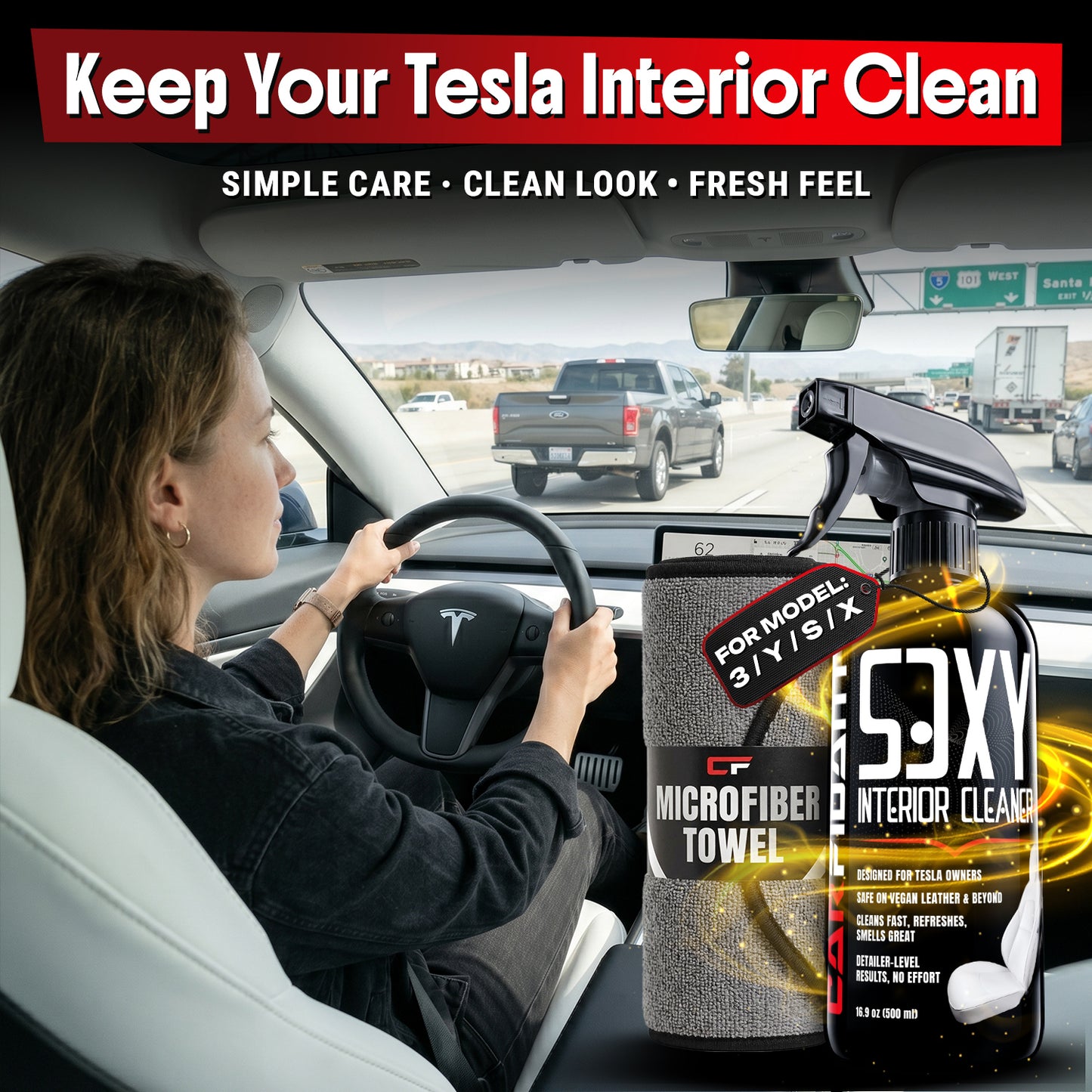 Tesla Interior Cleaner